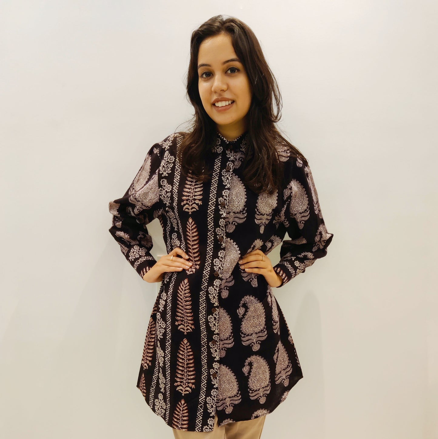 Dual Bagh Print Shirt