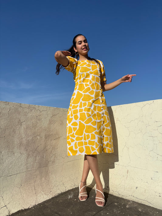 Sunshine Yellow Dress