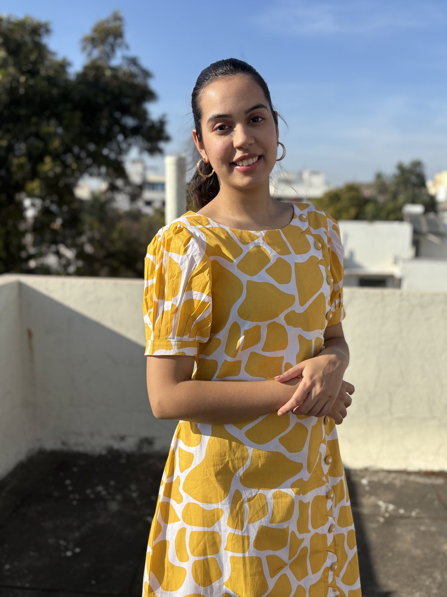 Sunshine Yellow Dress