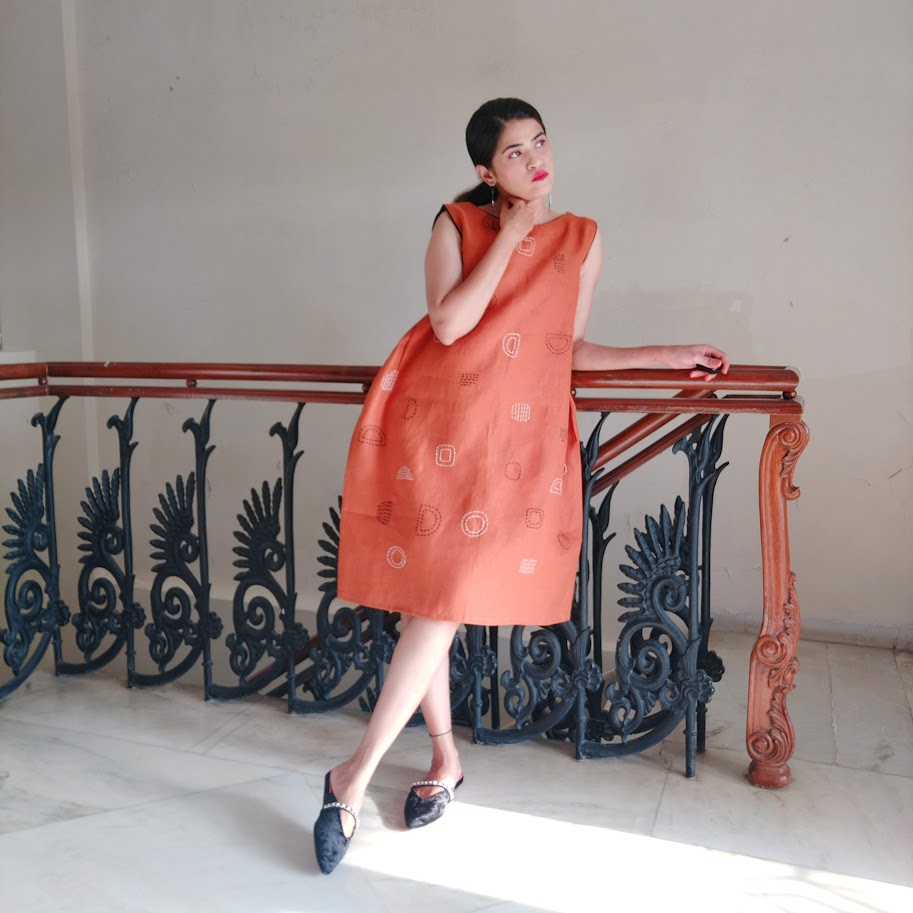 Cinnamon Hemp Dress
