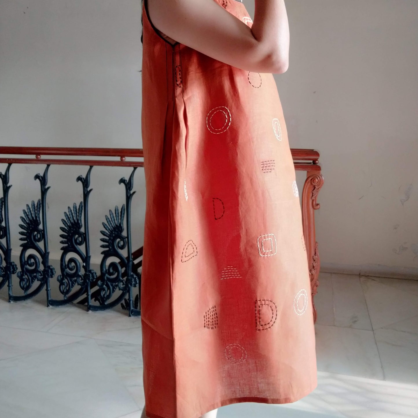 Cinnamon Hemp Dress