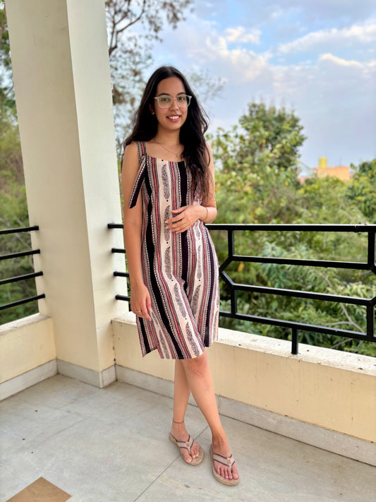 Blooming Grace Bagh-Print Dress