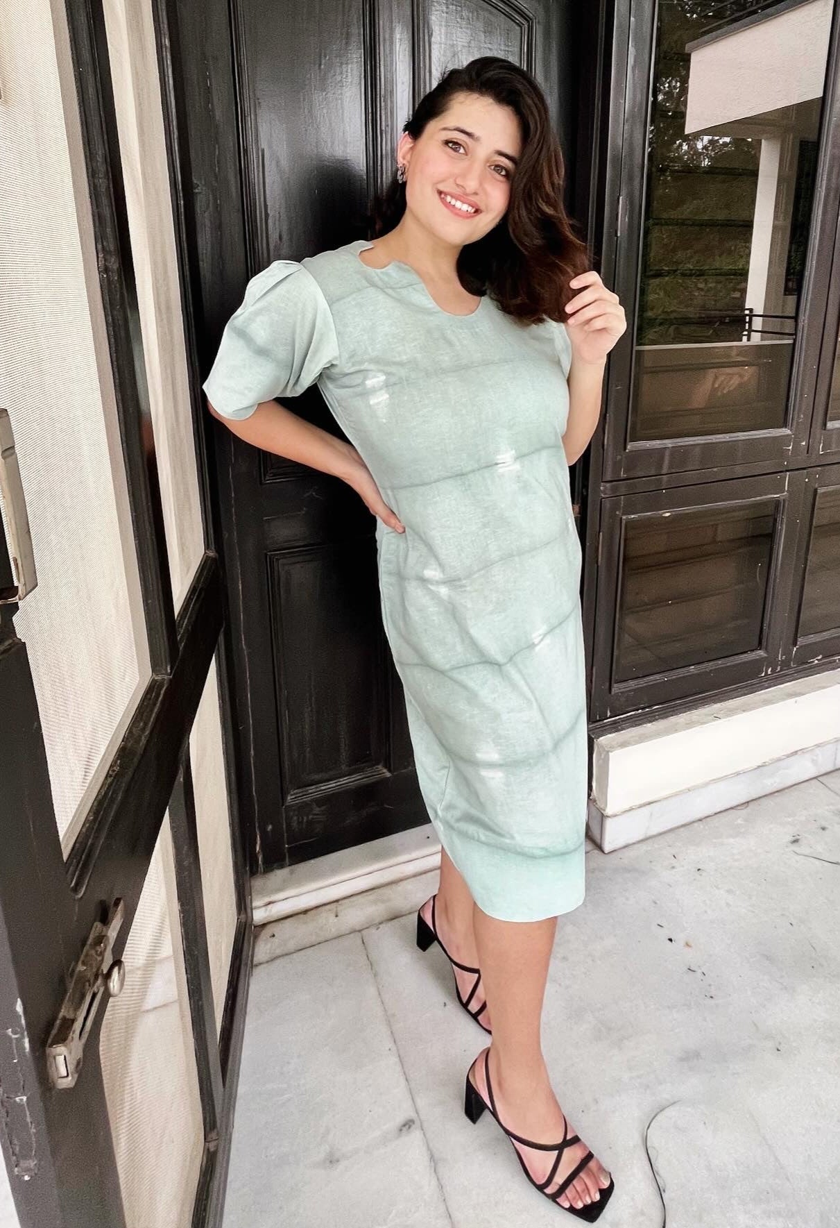 Casper Blue Shift Dress