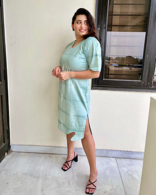 Casper Blue Shift Dress