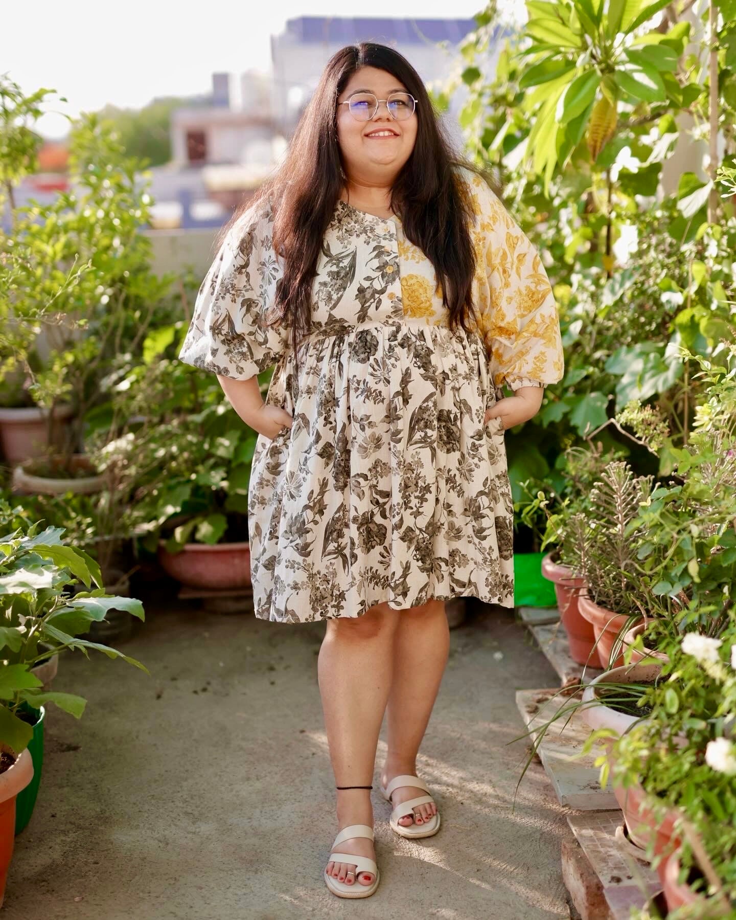 Sunlit Comfort Dress