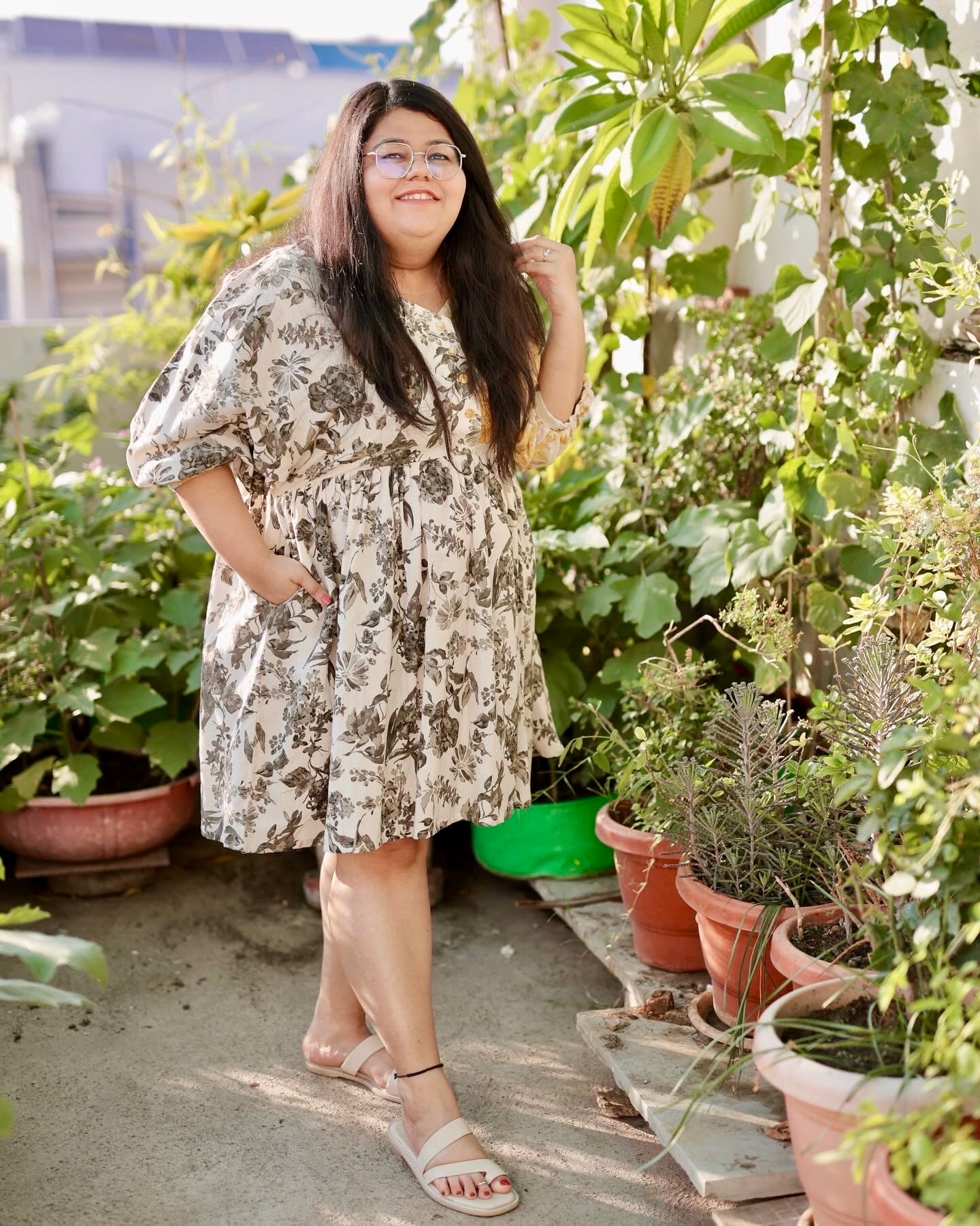 Sunlit Comfort Dress