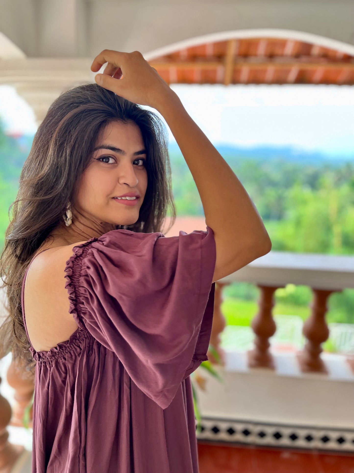 Brown Maxi Dress