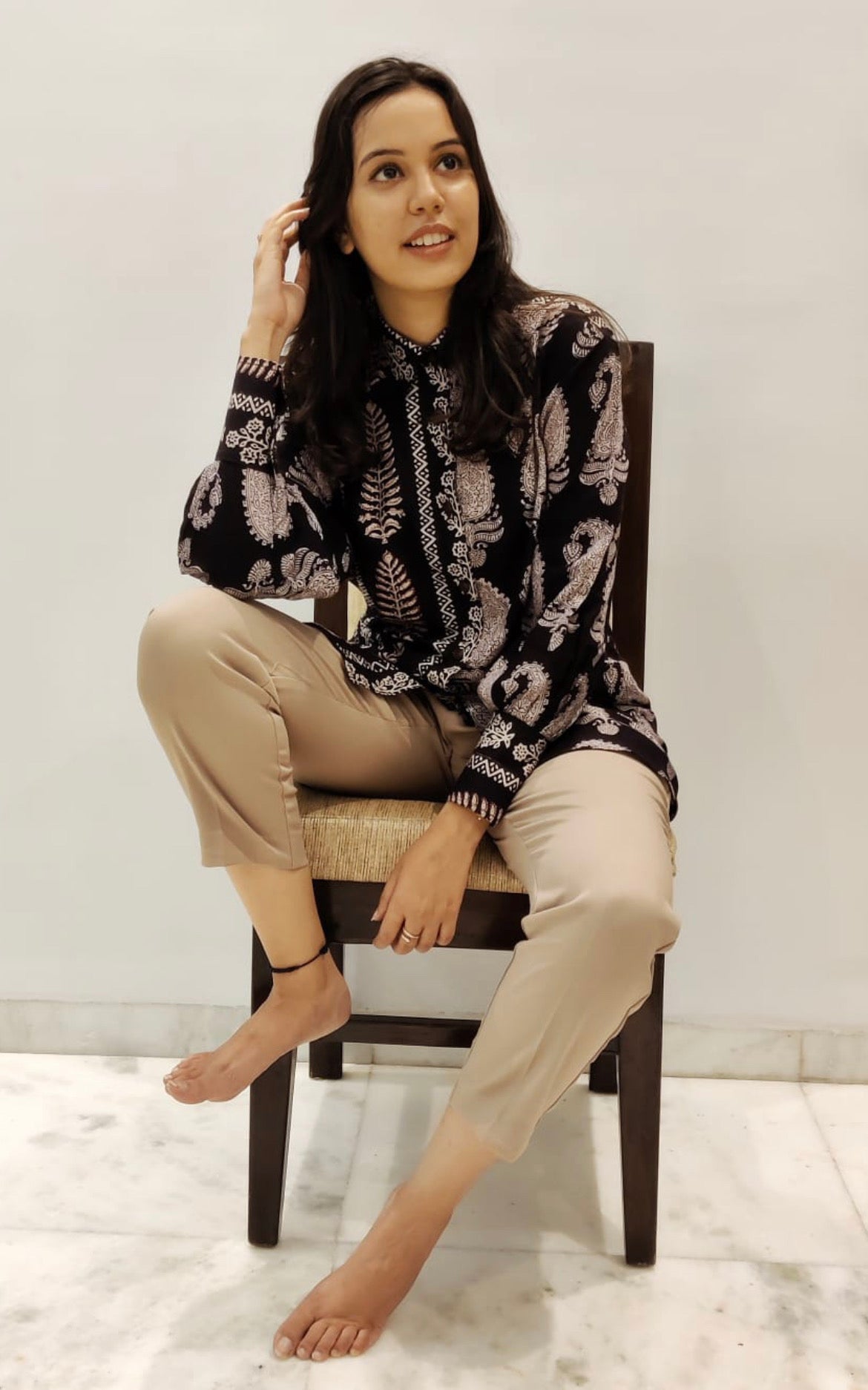 Dual Bagh Print Shirt