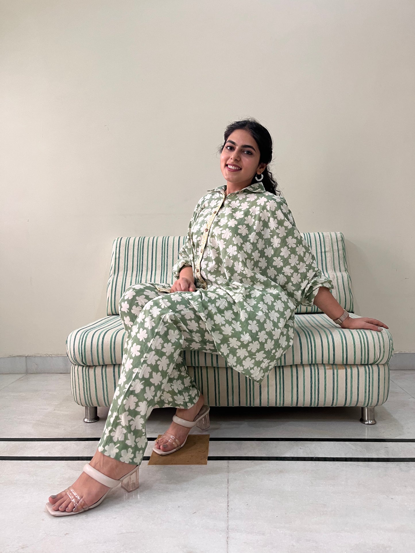 Leafy Green Co-ord Set