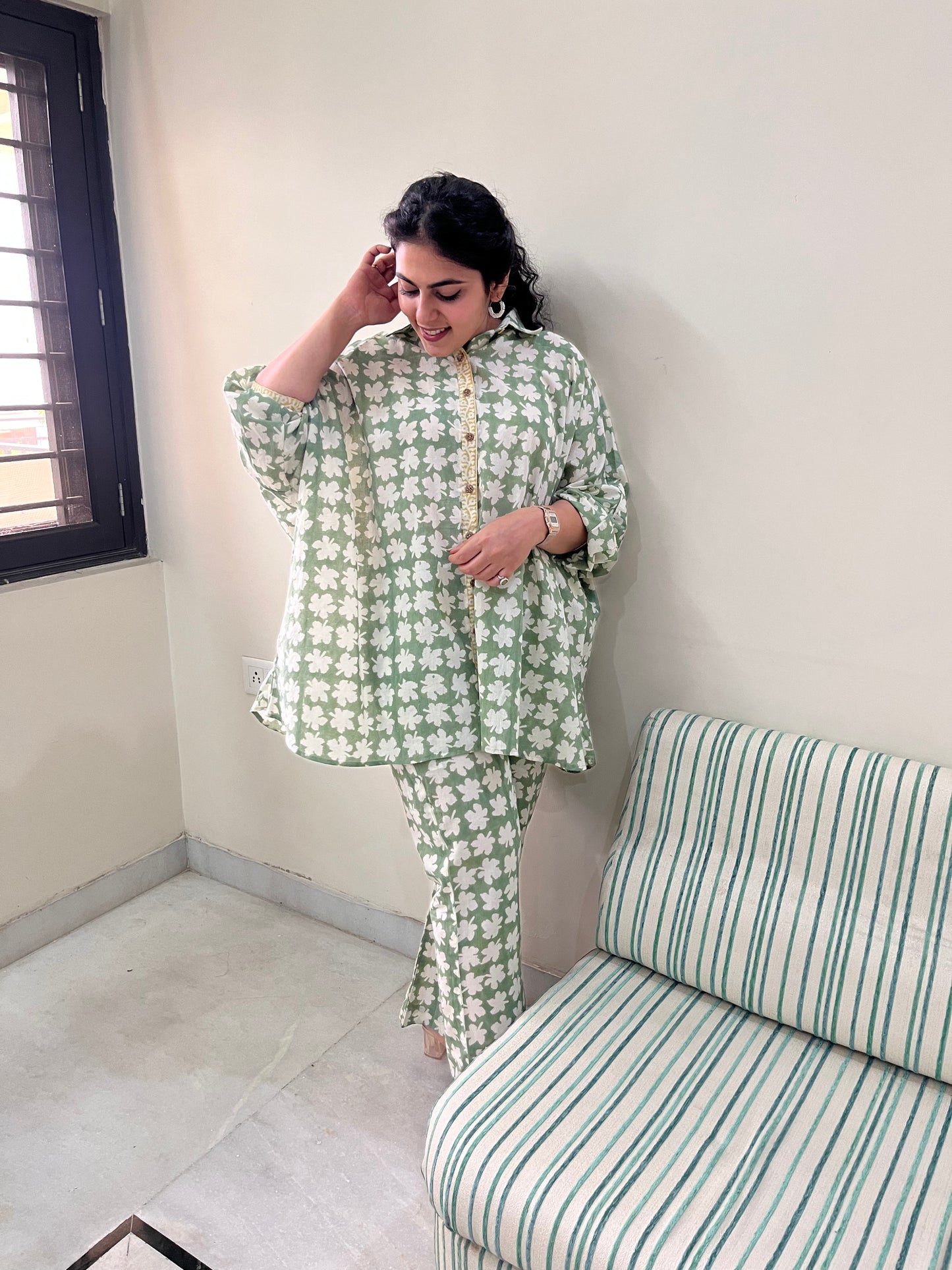 Leafy Green Co-ord Set