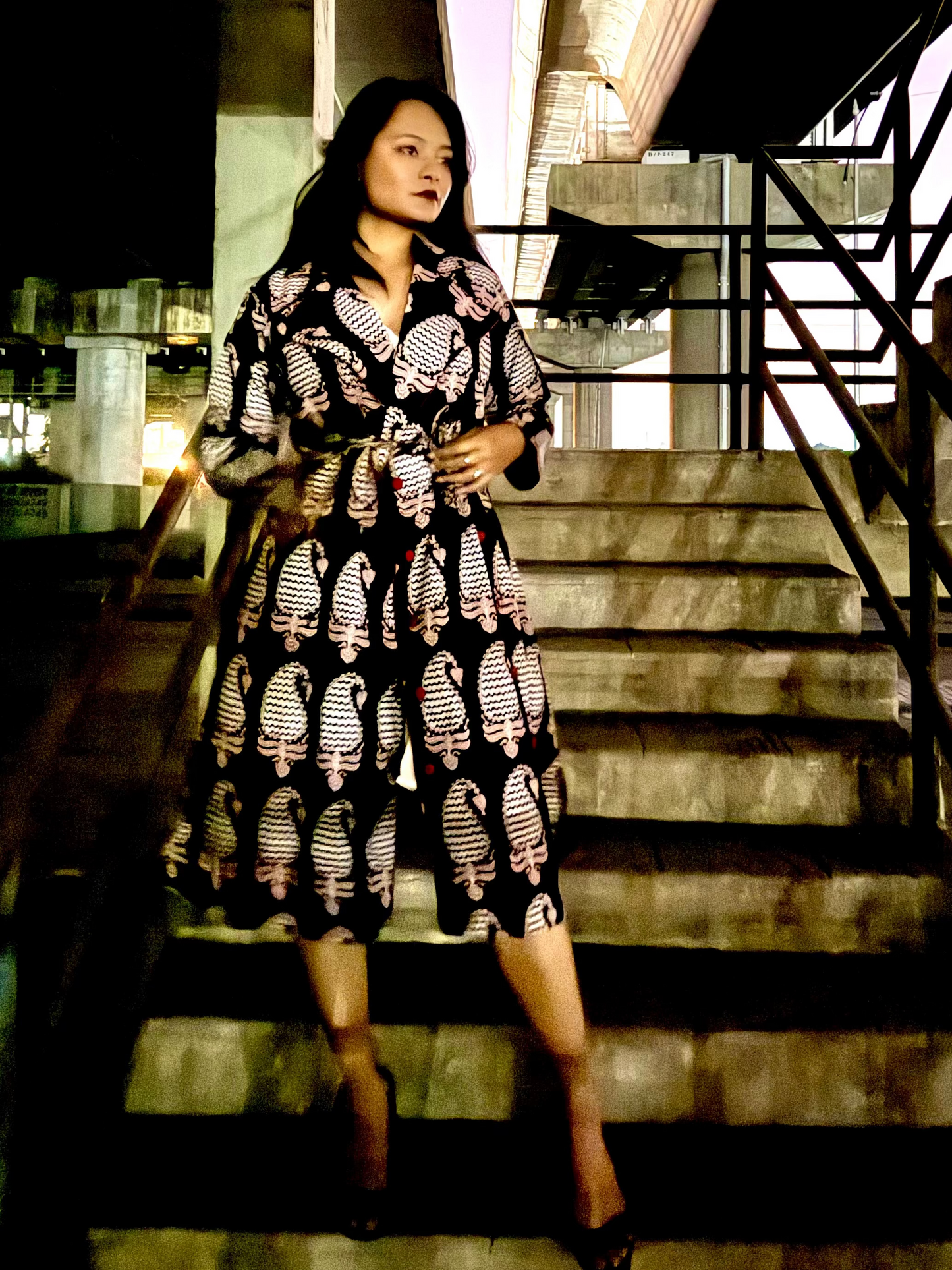 Black Pasley Bagh Jacket