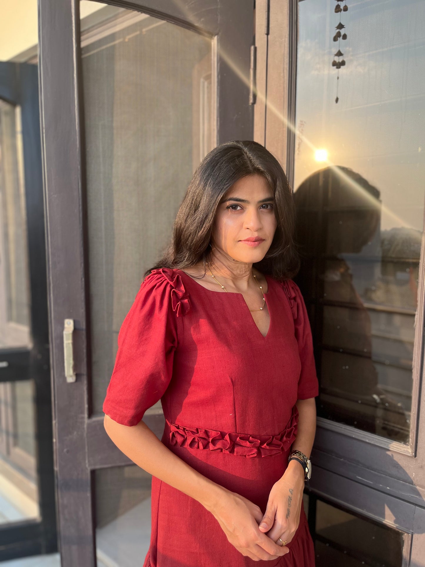 Brown Terra Dress